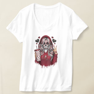 Camiseta Reina de la Calle de la Calavera Azucarada 🔥