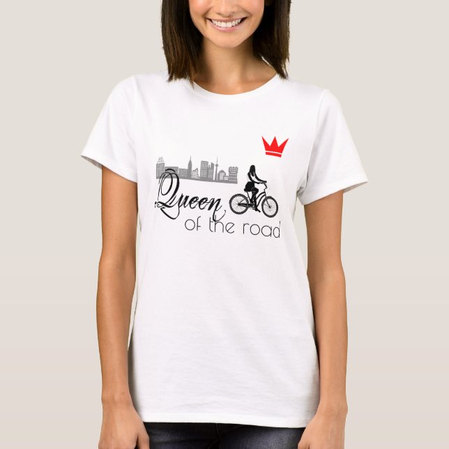 Camiseta Reina de la calle elegante (Anverso)