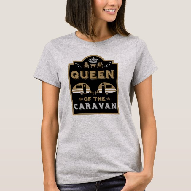 Camiseta Reina de la caravana (Anverso)