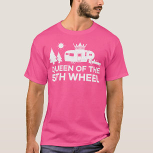 Camiseta Reina De La Caravana De La Quinta Rueda Camper Rv 
