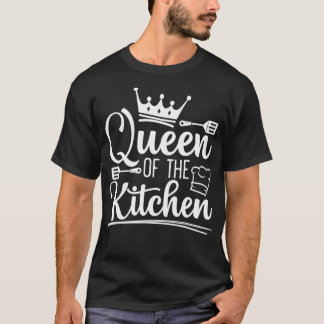 Camiseta Reina De La Cocina Maestro Chef Gorra Cocina