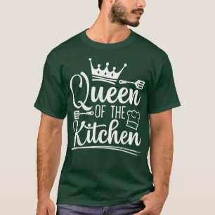Camiseta Reina De La Cocina Maestro Chef Gorra Cocina