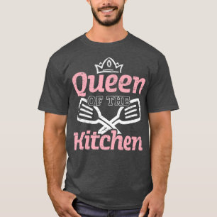 Camiseta Reina De La Cocina Maestro Chef Gorra Cocina