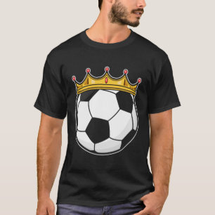 Camiseta Reina de la corona de fútbol