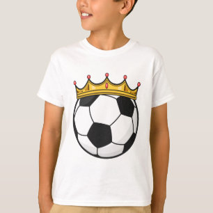 Camiseta Reina de la corona de fútbol