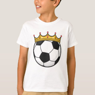 Camiseta Reina de la corona de fútbol