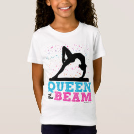 Camiseta Reina de la gimnasia del haz Golly de los chicas