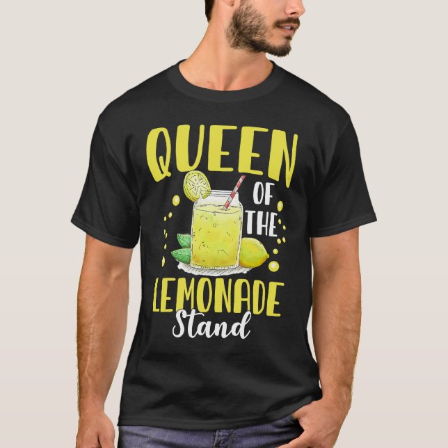 Camiseta Reina de la Lemonade Stand Kiosk Refresme de veran (Anverso)