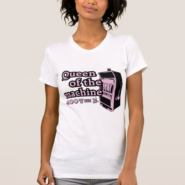 Camiseta Reina De La Máquina (Anverso)