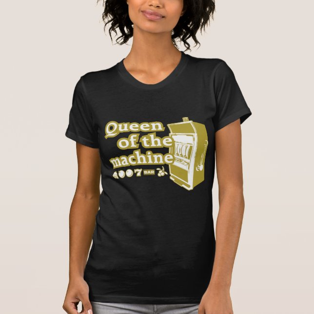 Camiseta Reina De La Máquina (Anverso)