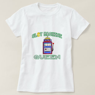 Camiseta Reina de la máquina tragaperras (tiara)