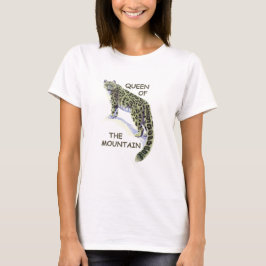 Camiseta Reina de la montaña - Leopardo de la nieve