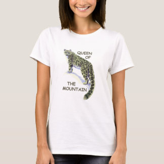 Camiseta Reina de la montaña - Leopardo de la nieve