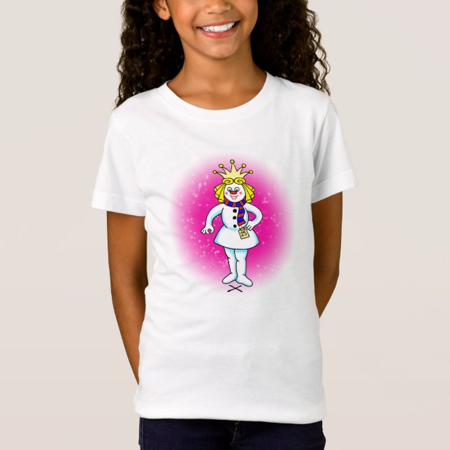 Camiseta Reina de la nieve (Anverso)