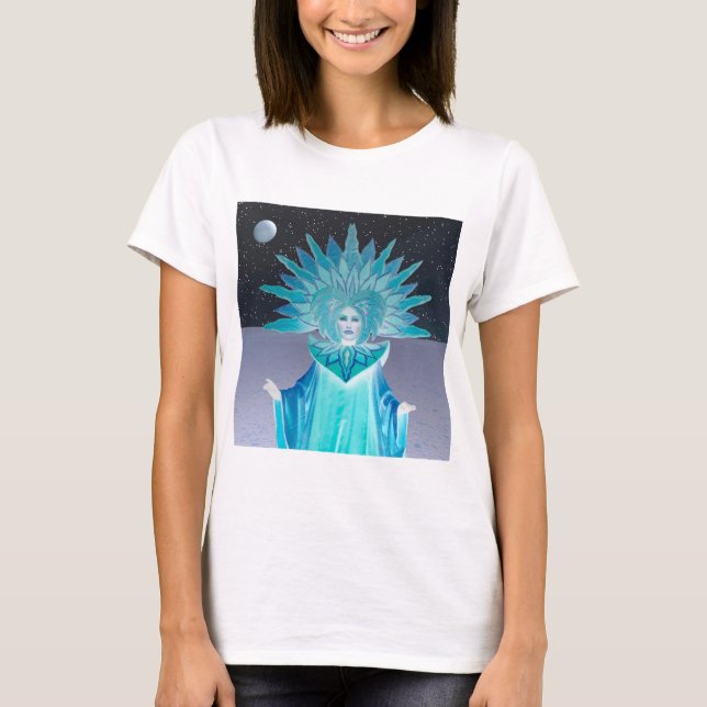 Camiseta Reina de la nieve (Anverso)