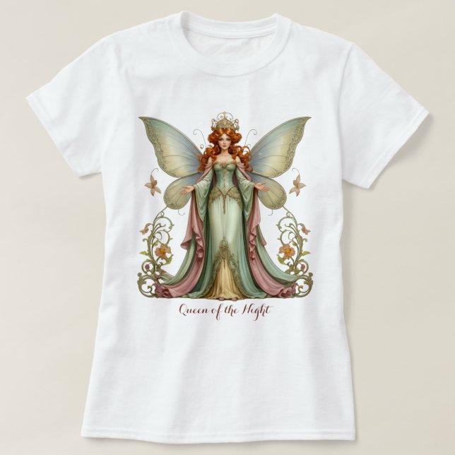 Camiseta Reina de la Noche (Diseño del anverso)