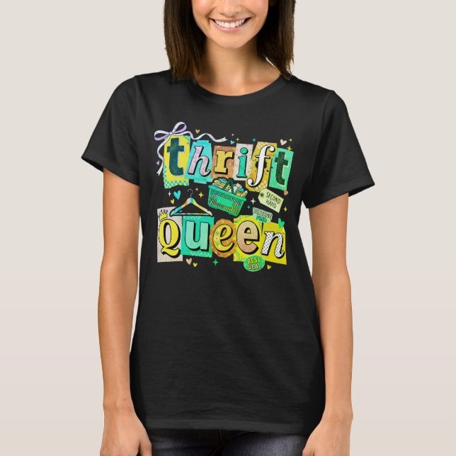 Camiseta Reina de la Ocasión Vintage (Anverso)