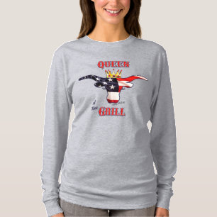 Camiseta Reina de la parrilla - vaca longandesa