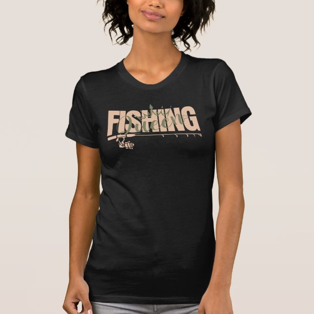 Camiseta Reina de la pesca | rosa militar (Anverso)