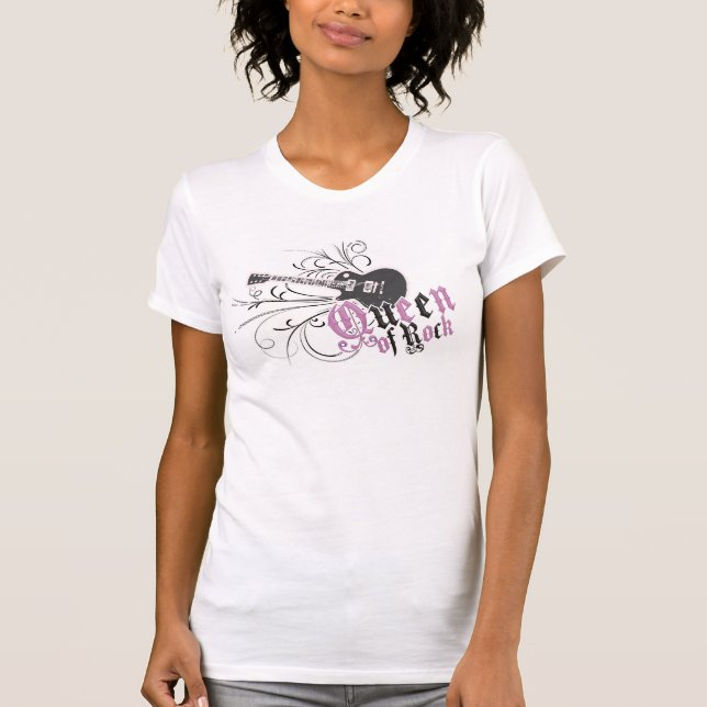 Camiseta Reina de la roca (Anverso)