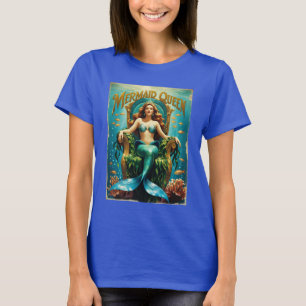 Camiseta Reina de la sirena veneciana Tee - Regalía oceánic
