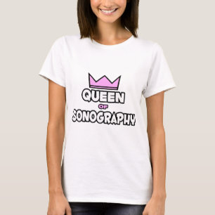 Camiseta Reina de la sonografía