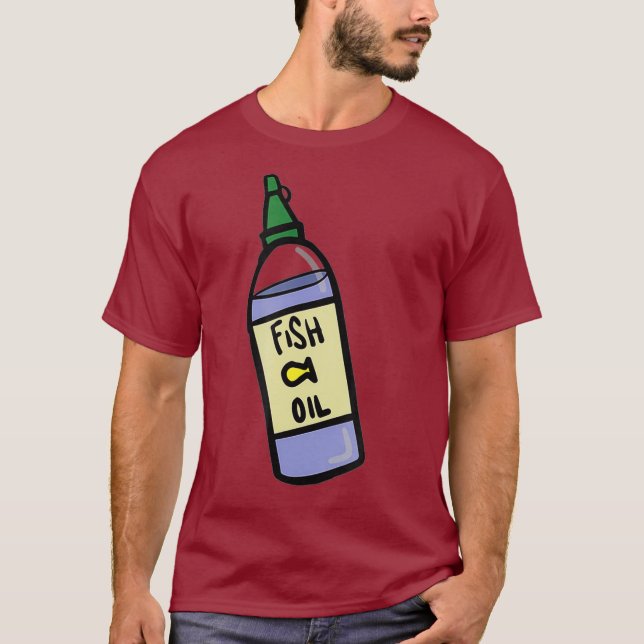 Camiseta Reina de la travesía de pescado por aceite (Anverso)