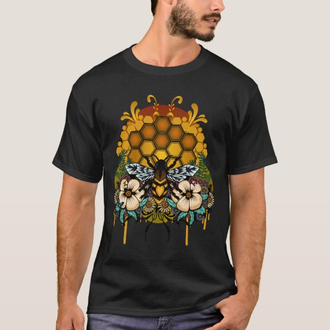 Camiseta Reina de las abejas (Anverso)