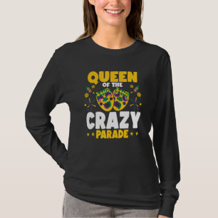 Camiseta Reina De Las Bandas Locas De Desfile Bling Joker J