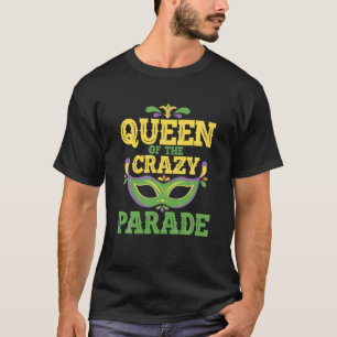 Camiseta Reina De Las Bandas Locas De Desfile Bling Joker J