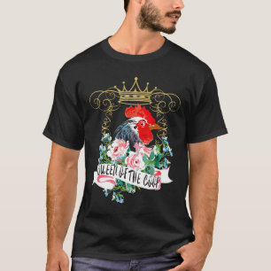 Camiseta Reina de las Flores del Gallinero Granjera de Poll