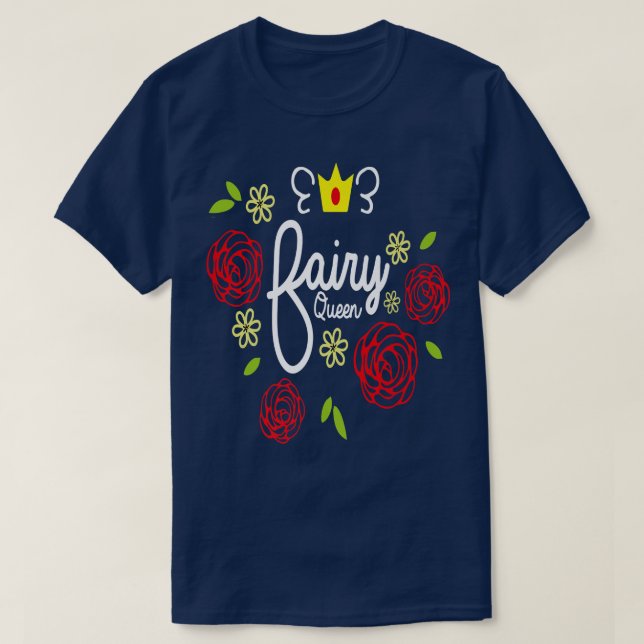 Camiseta Reina de las hadas (Diseño del anverso)