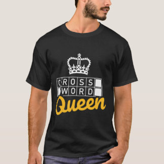 Camiseta Reina de las palabras cruzadas