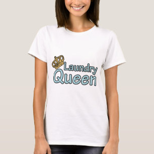 Camiseta Reina de lavandería con corona