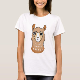 Camiseta Reina de Llama Adorable