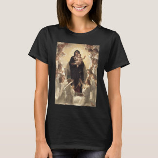 Camiseta Reina de los ángeles Regina Angelorum por Bouguere