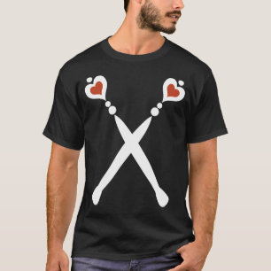 Camiseta Reina de los cetros del corazón