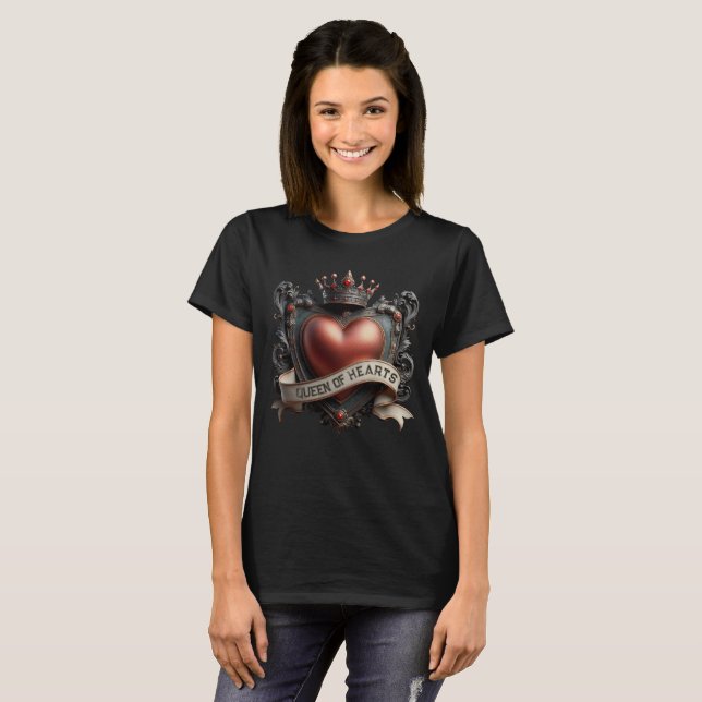 Camiseta Reina de los corazones (Anverso completo)