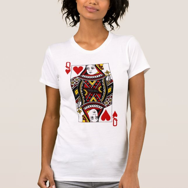 Camiseta Reina de los corazones (Anverso)