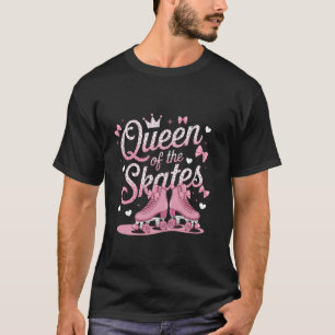 Camiseta Reina De Los Patines De Rodillos Patinadora De Rol