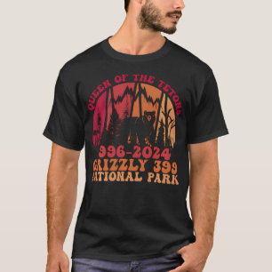 Camiseta Reina De Los Tetones Grizzly 399 Vintage National 