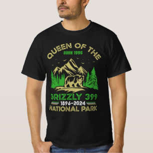 Camiseta Reina De Los Tetones Nacida En 1996 Grizzly 399 Na