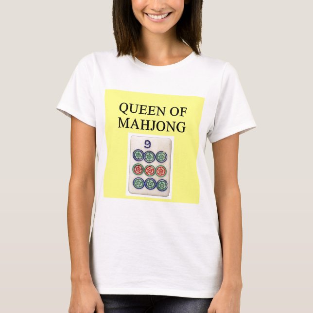 Camiseta Reina de MAHJONG (Anverso)