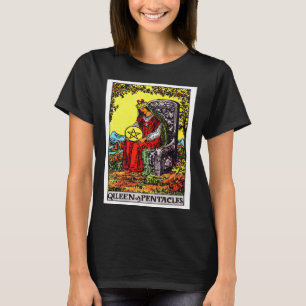 Camiseta Reina de monedas o pentáculos Viejo de Tarot W