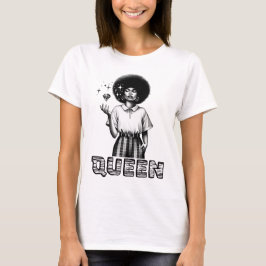 Camiseta Reina de mujer negra, las vidas negras importan