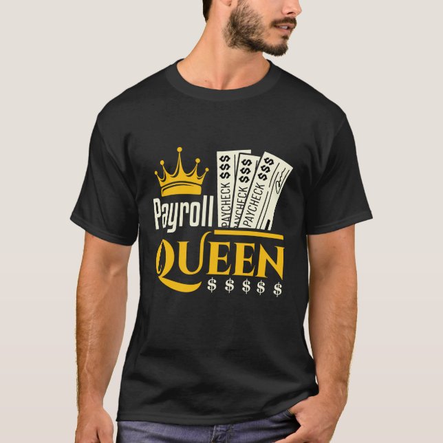 Camiseta Reina de nóminas (Anverso)