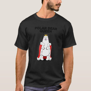 Camiseta Reina de oso polar Chicas osito polar mujeres pola