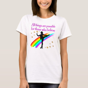 CAMISETA REINA DE PATINAJE DE FIGURA