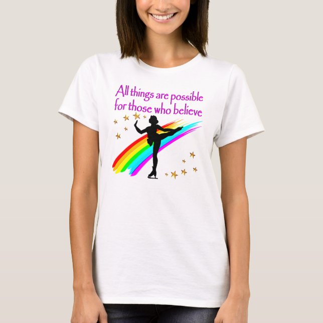 CAMISETA REINA DE PATINAJE DE FIGURA (Anverso)