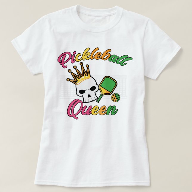 Camiseta Reina de Pickleball (Diseño del anverso)